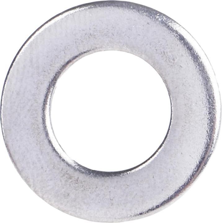 Actual product image RS PRO A2 S/Steel plain washer,M8, Form A (M8)