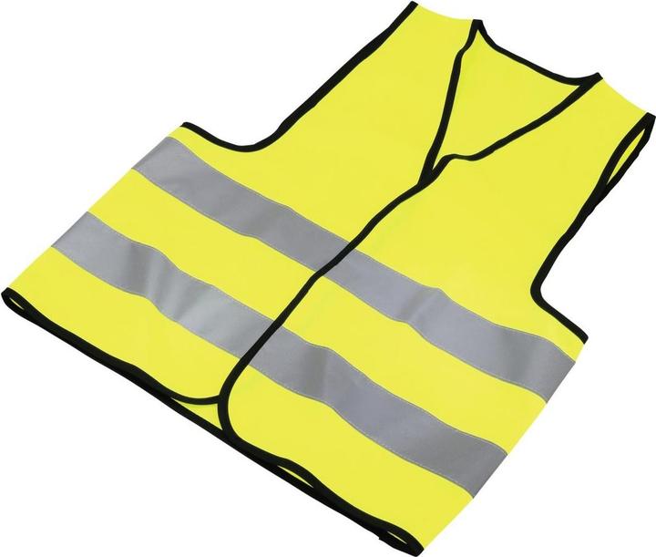 Hama Automotive children's warning waistcoat, neon yellow (One size)