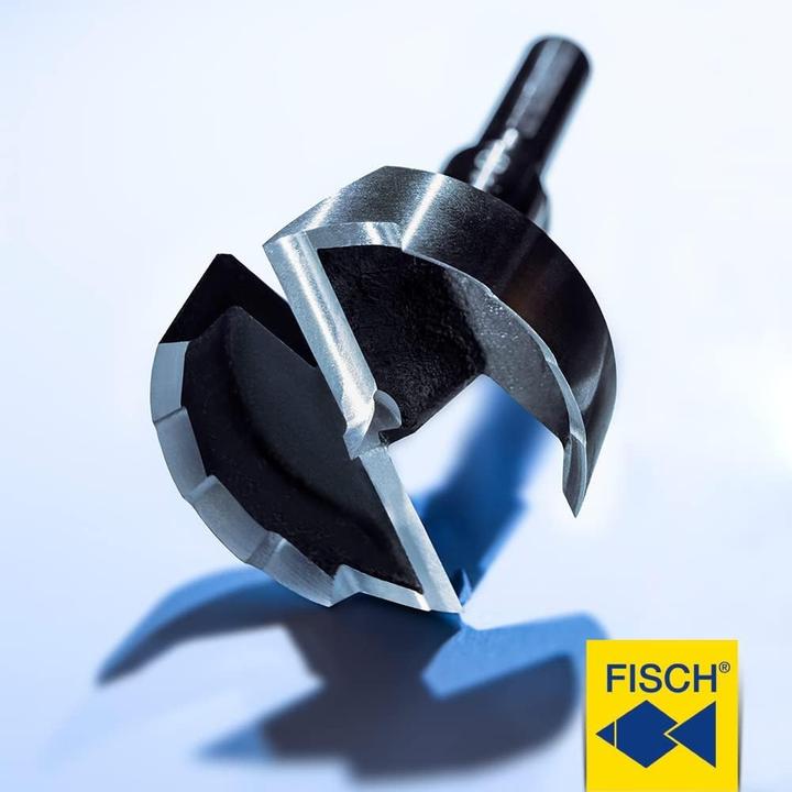 Actual product image Fisch Tools Forstner bit set BLACK SHARK PRO (35, 40, 50, 60, 68 mm)
