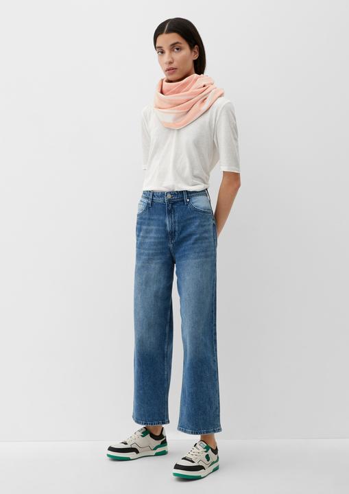 Produktbild s.Oliver Loop-Schal mit Streifenmuster