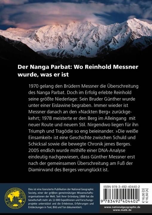 Produktbild Die weisse Einsamkeit (Deutsch, Reinhold Messner, 2018)