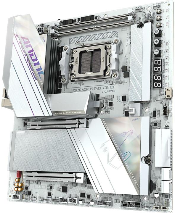 Productafbeelding Gigabyte X870 A TACHYON ICE AM5 ATX MB (AM5, AMD X870)