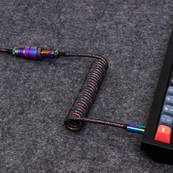 Produktbild Keychron Premium Coiled Cable (1.08 m, USB 2.0)