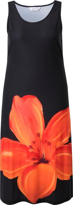 Immagine prodotto Miamoda Jersey-Midikleid, ärmellose A-Linie, Saumblüte (50)