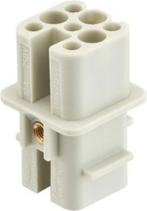Actual product image Harting 09 21 007 3131 Tilslutningsindsats Han® D 7 + PE Crimp 1 pcs.