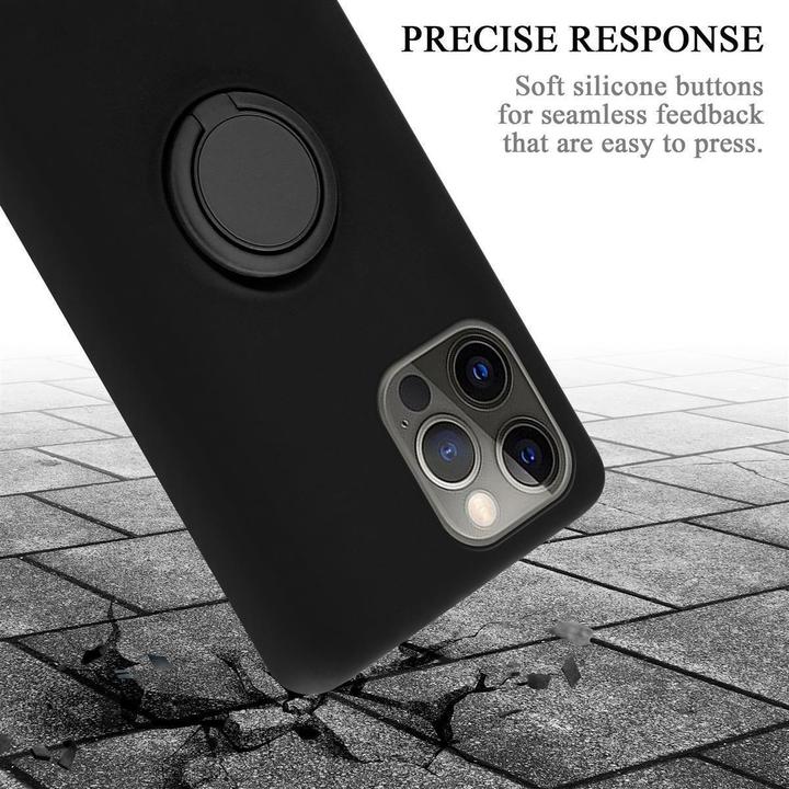 Image du produit Cadorabo TPU Liquid Ring Silicone Case Cover (Apple iPhone 12 Pro Max)