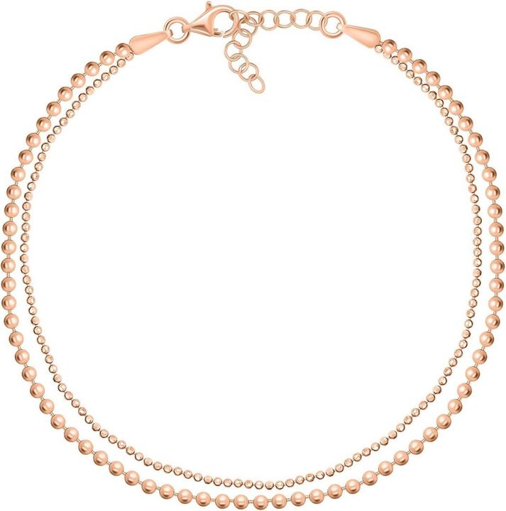 Produktbild Brilio Silver - Double Ball Bronze Bracelet BRC118R