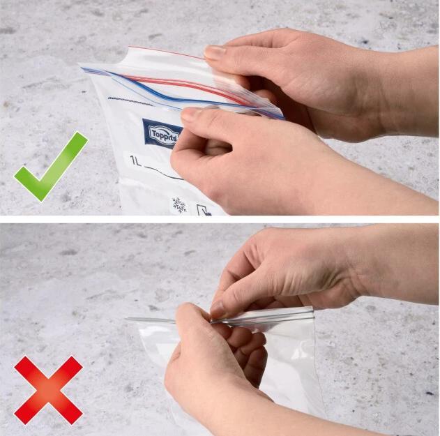 Image du produit Toppits Sac de congélation à double fermeture (6 x)