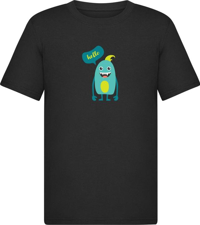 Image du produit Merchcode Kids Monster Hello - Basic Tee - 184905 (122, 128)
