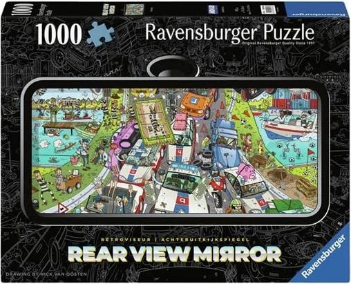 Actual product image Ravensburger Police pursuit puzzle, 1000 pieces. (1000 pieces)