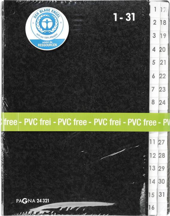 Pagna Bureaumap 1-31 (A4, 1 x)