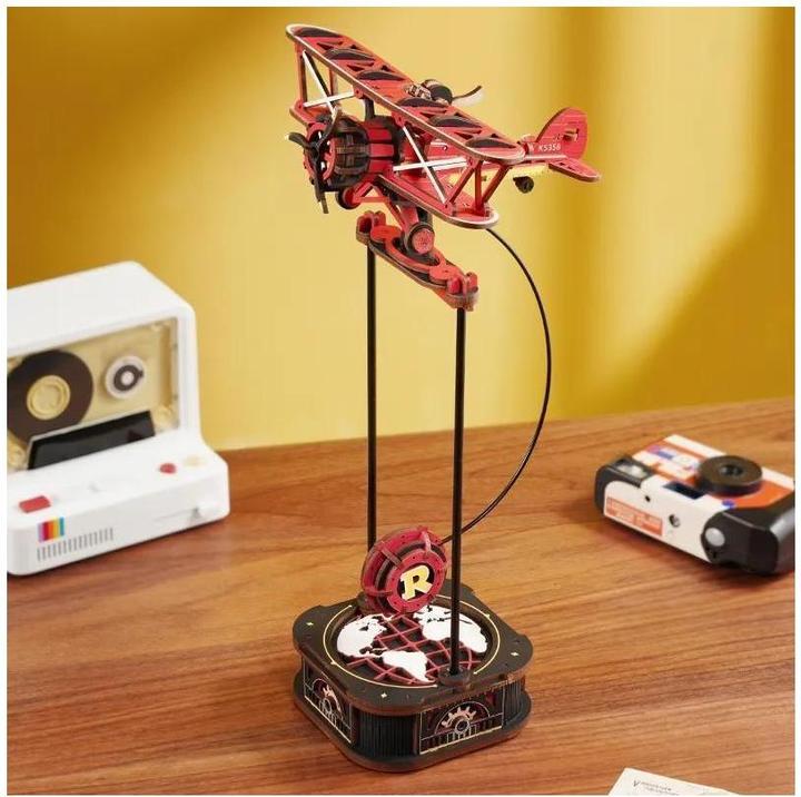 Image du produit Rokr Sky Captain Balance Pendel - 3D Holzbausatz
