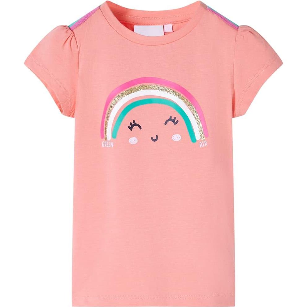 VidaXL, Unisex, Shirt, Iulianiia, Rosa, (128)