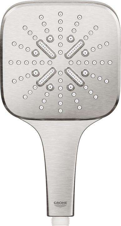 Actual product image Grohe Rainshower SmartActive 130 Cube Handbrause (3 Beam types, 9.50 l/min)