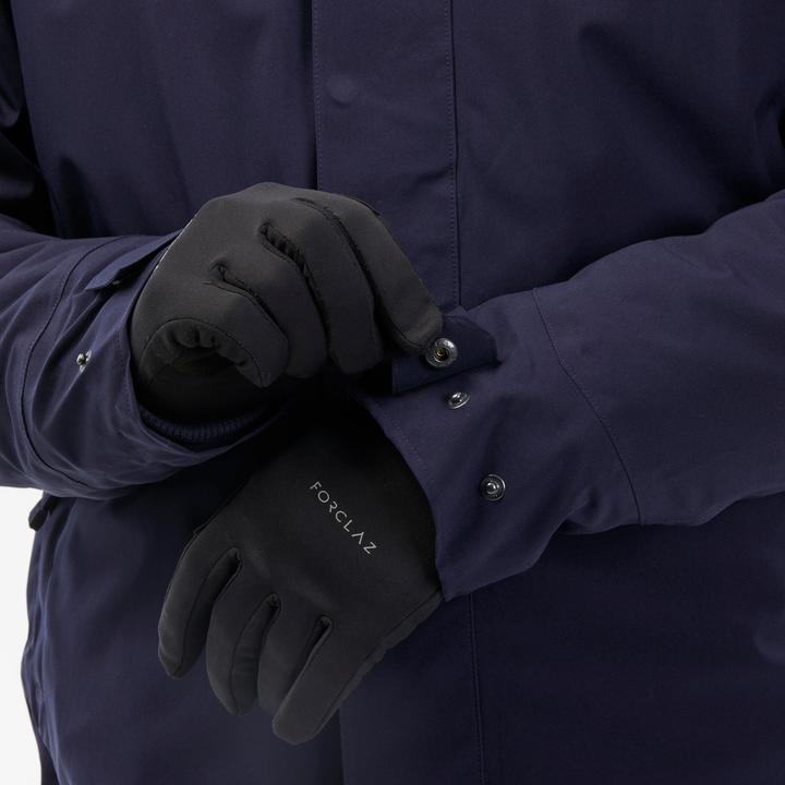 Produktbild Quechua Parka Winterjacke Herren warm bis -10 °C wasserdicht Winterwandern - SH500 blau (3XL)