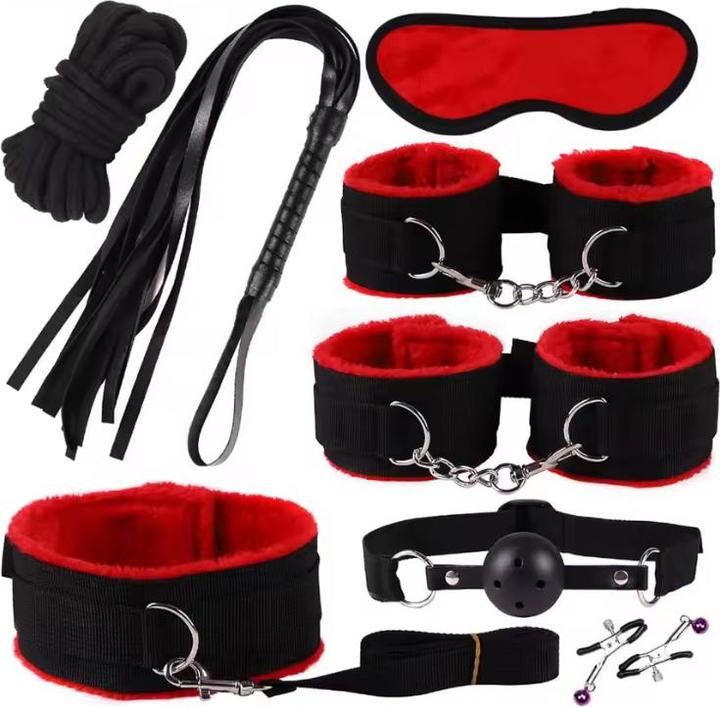 Image du produit Jiuai Ensemble bondage 8 pièces