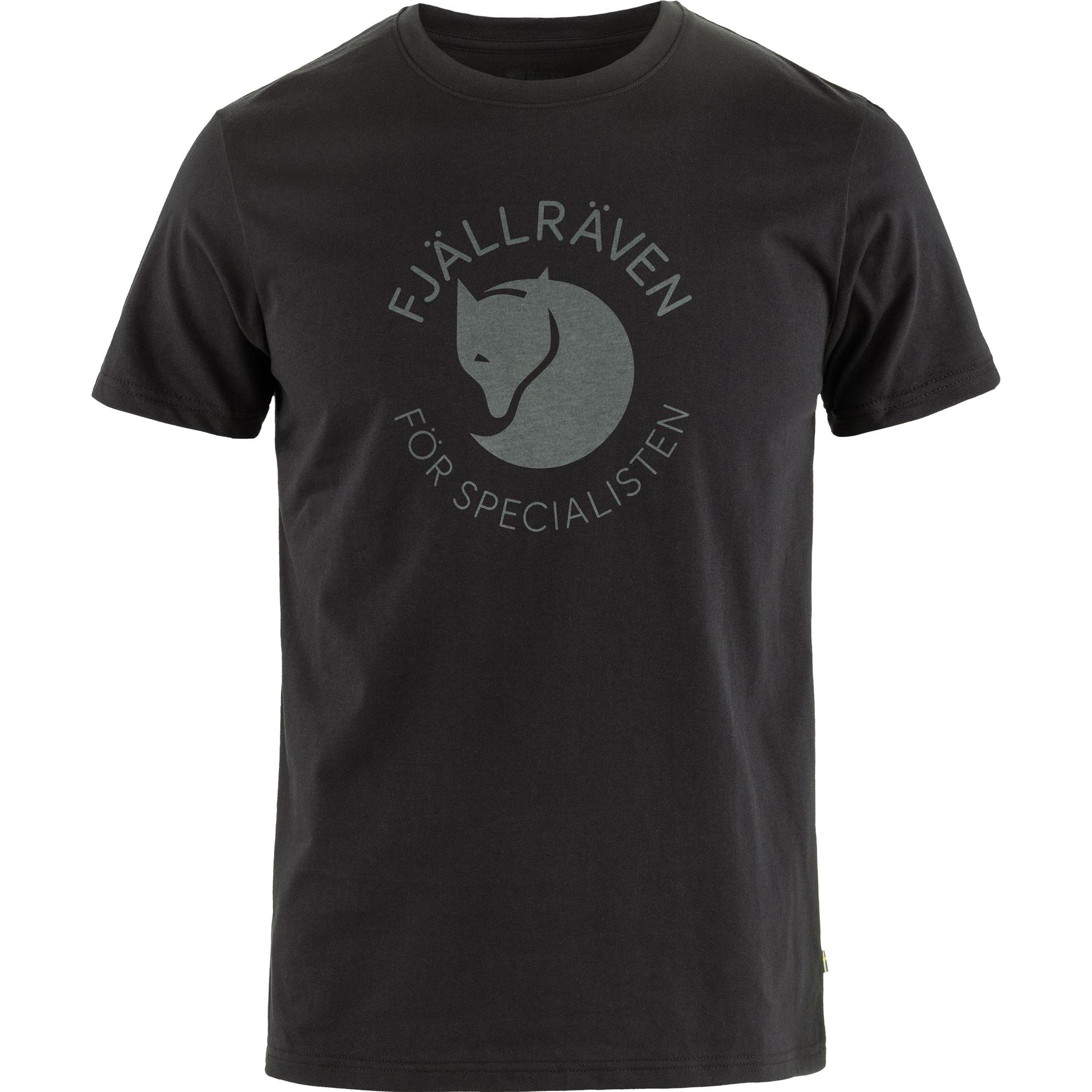 Fjällräven, Herren, Shirt, Fox T-shirt, Schwarz, (XL)