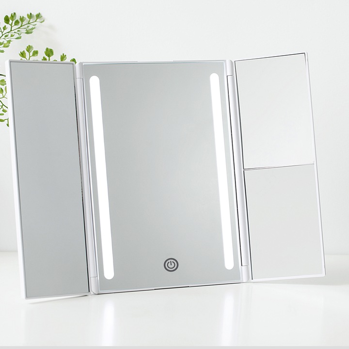 Image du produit Pauleen Miroir cosmétique Chic Glamour Mirror White