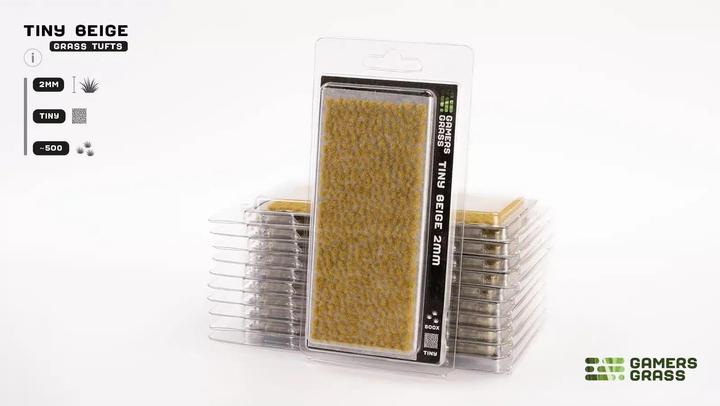 Productafbeelding Gamers Grass : Speciale plukjes - 2 mm - Beige (Tiny) (Plastic)