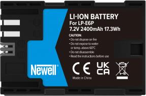 Immagine prodotto Newell Batteria sostitutiva LP-E6P per Canon (1 pz., 2400 mAh)
