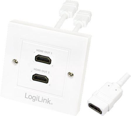Produktbild LogiLink HDMI (Typ A) — HDMI (Typ A)