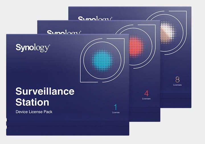 Actual product image Synology Camera License Pack (8 licenses)