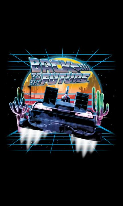 Produktbild Back to the Future Retro Neon Desert (L)
