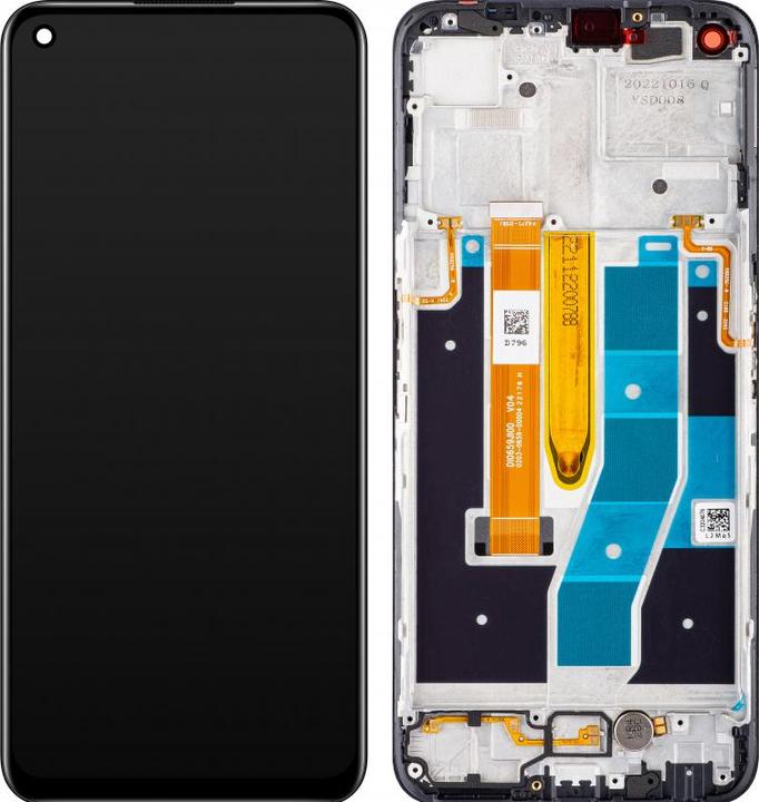 realme LCD + Touch + Frame for RMX3472, RMX3471 9 Pro