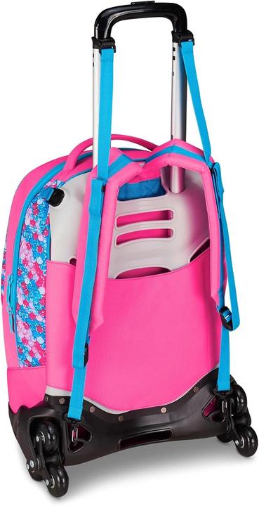 Actual product image Seven Mermaid Magic School Trolley Backpack with Removable Wheels (33 l)