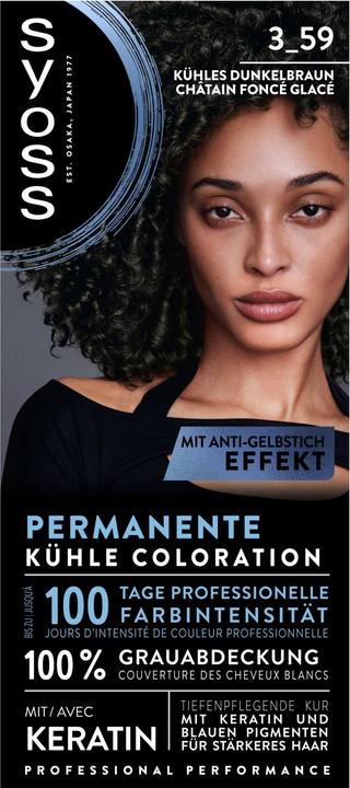 Produktbild Syoss Coloration (3 59 Kühles Dunkelbraun)