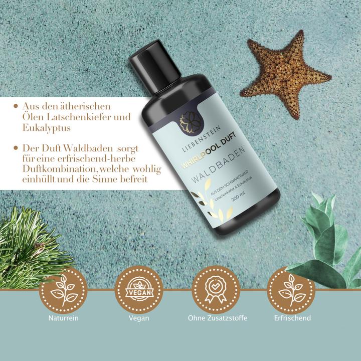 Actual product image Liebenstein Organic Whirpool Fragrance Set (600 ml, Bath oil)