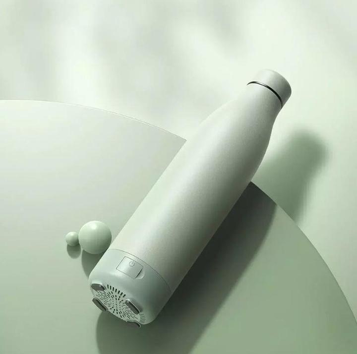 Actual product image Remax Bluetooth Wireless Speaker with Thermos, 500 ml Green Cup (RB-M5) (5 h)