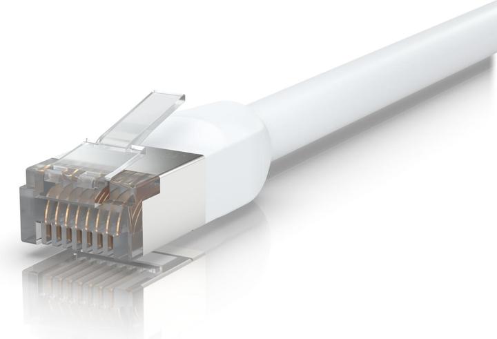 Produktbild Ubiquiti UACC-CABLE-PATCH-OUTDOOR-1M-W - Patchkabel Outdoor, 1 m, weiss (S/UTP, CAT5e, 1 m)