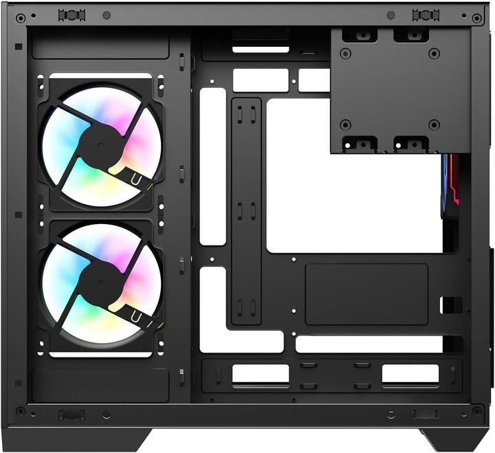 Produktbild Itek Boitier Moyen Tour ATX Dark Cave DS RGB avec panneaux vitrés (Noir) (ATX, mATX, Mini-ITX)
