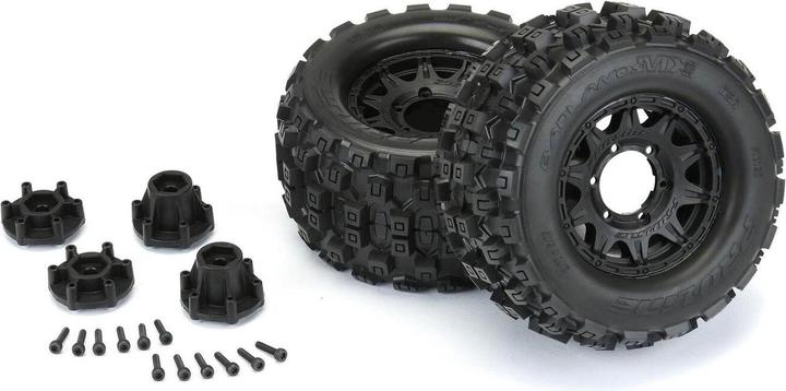 Actual product image Pro-Line Badlands MX28 All Terrain Truck Tire v/h (2)