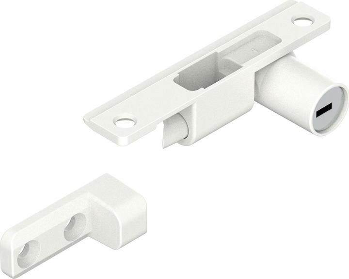 Maco Tourniquet à visser, à fermeture automatique, blanc, verrouillable (12069)