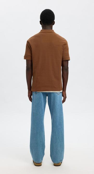 Actual product image Selected Kurzärmeliges Poloshirt (XL)