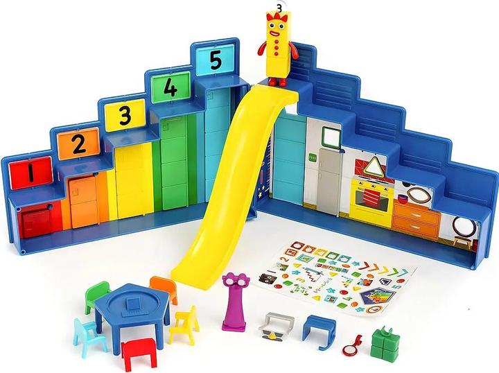 Actual product image Learning Resources Deluxe play set Step Squad headquarters with neighbouring figures