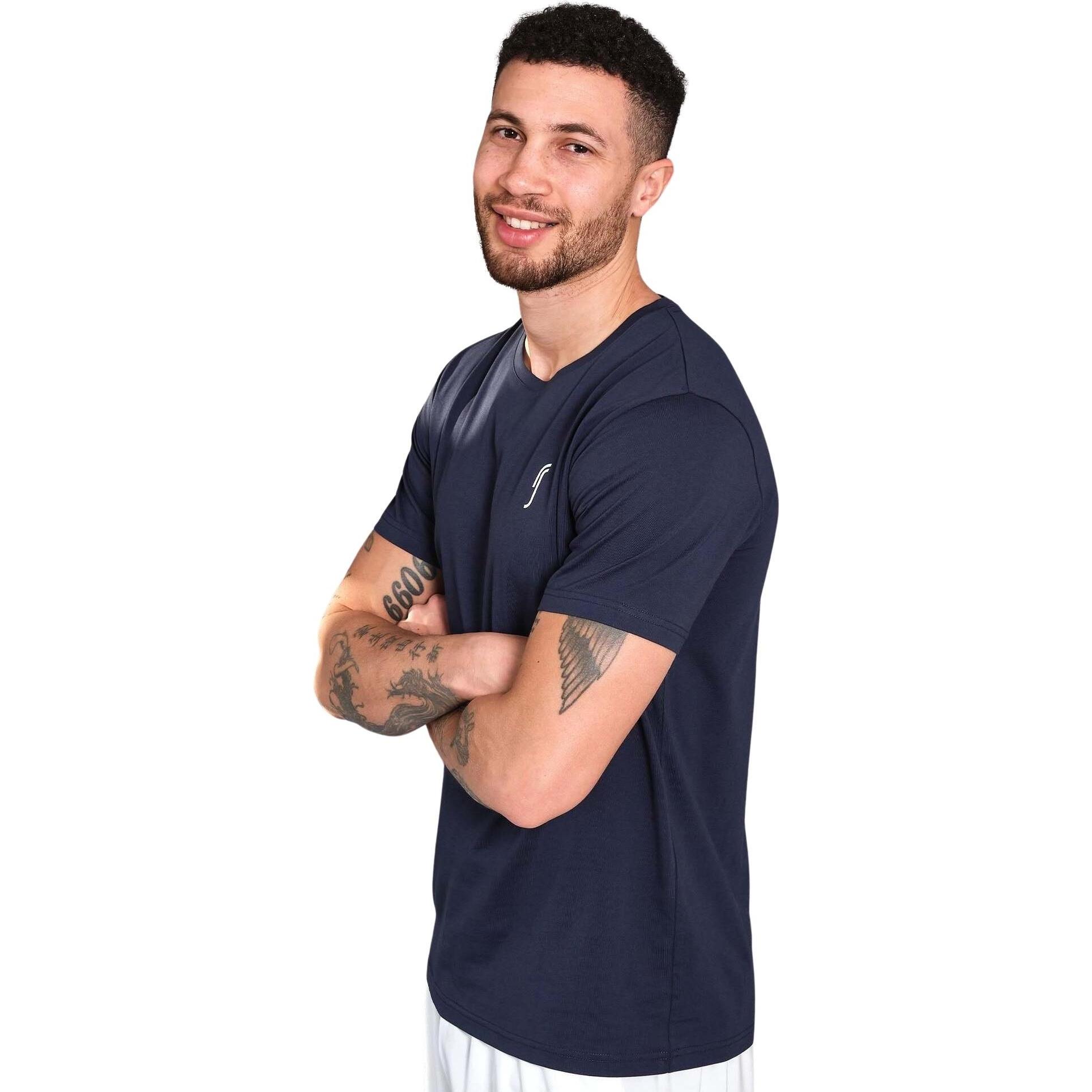 RS Sports, Herren, Sportshirt, t-hirt r-port (S), Blau, S