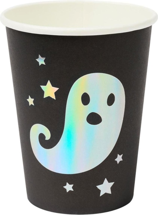 Actual product image Smiffys Ghost Party Cups (Pack of 8) (8 x)