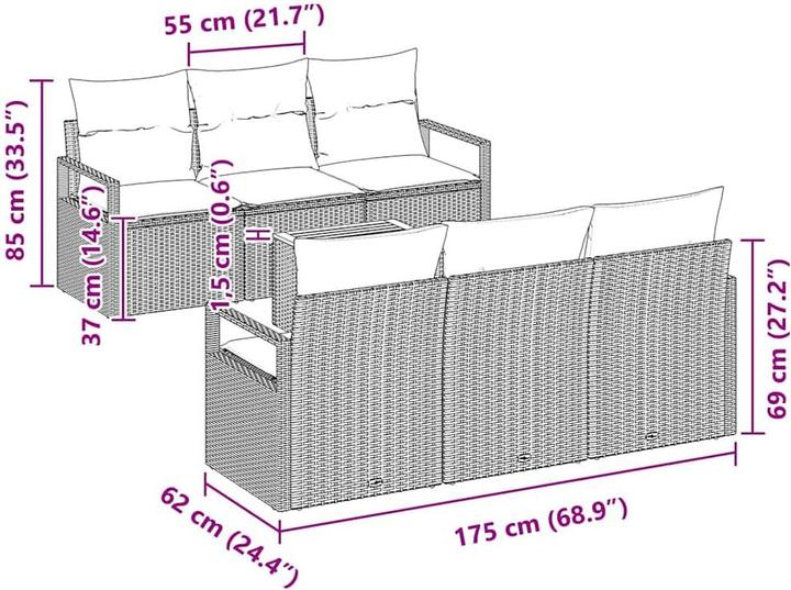Produktbild vidaXL Isabella