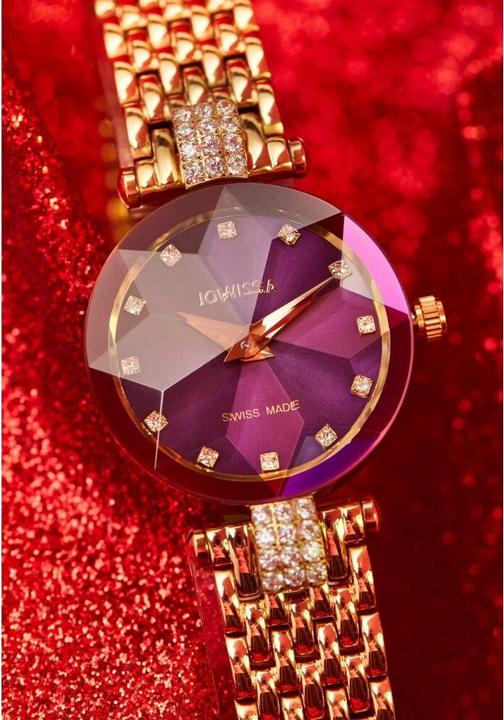 Actual product image Jowissa Facet rhinestones (Analogue wristwatch, 25 mm)
