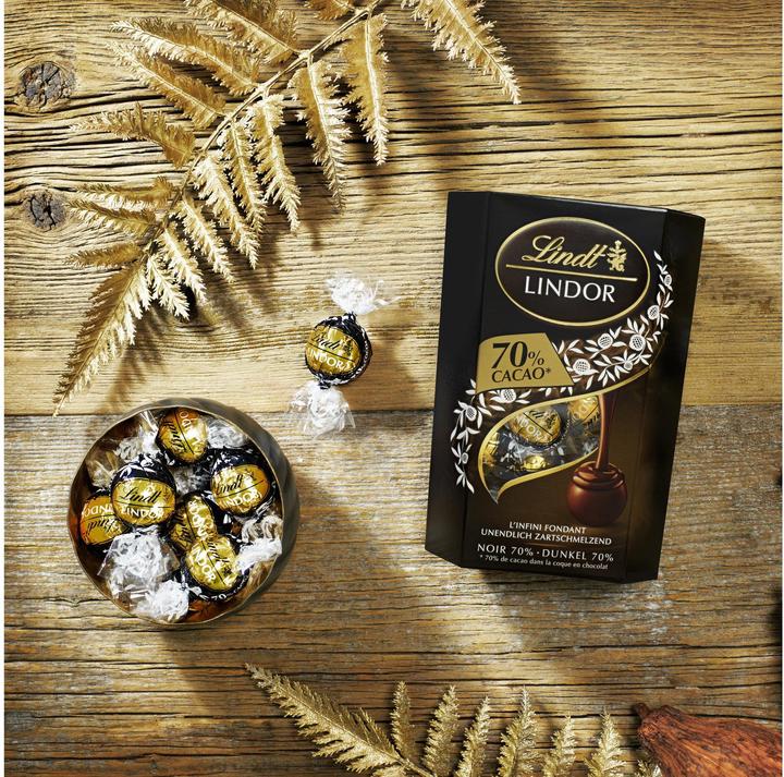 Immagine prodotto Lindt Cacao Lindor scuro al 70% (200 g)