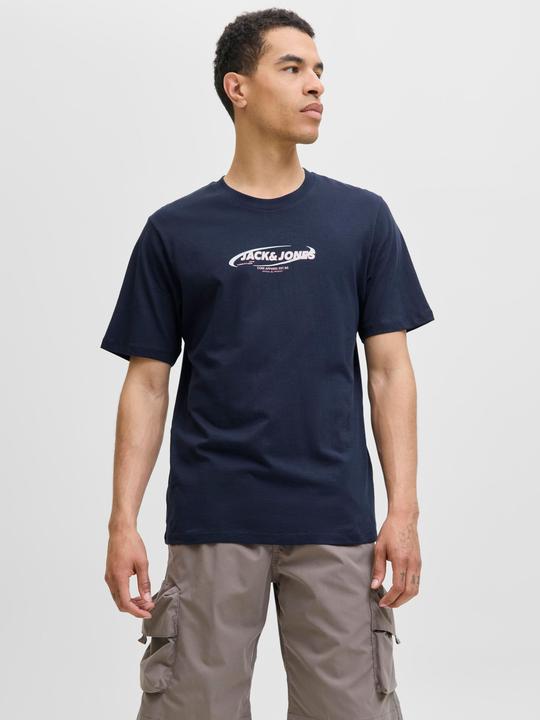 Actual product image Jack & Jones Gedruckt Rundhalsausschnitt T-shirt T-shirt (M)