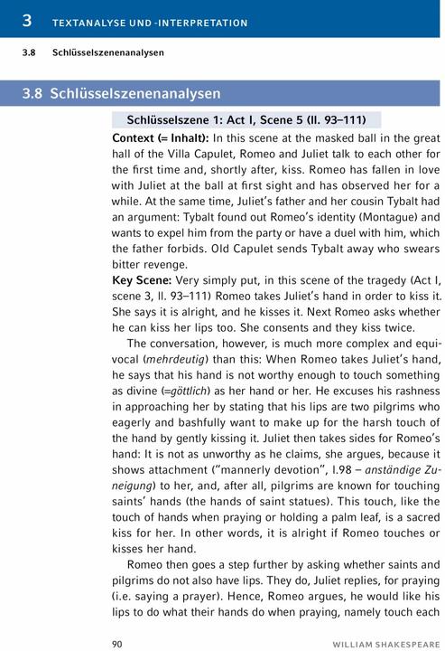 Produktbild Romeo and Juliet (Romeo und Julia) von William Shakespeare (Deutsch, Tamara Kutscher, William Shakespeare, 2023)