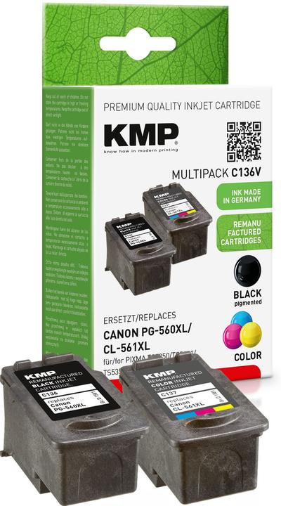 Produktbild KMP PG560XL/CL561XL (BK, C, M, Y)