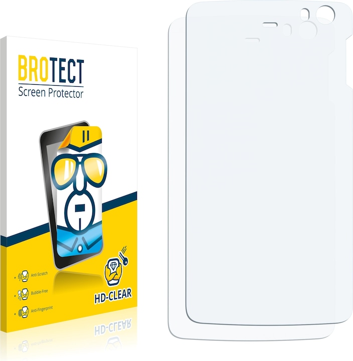 Produktbild BROTECT Schutzfolie Displayschutz Klar (2 Stück, Nokia N900)