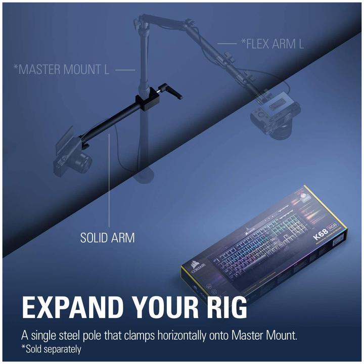 Actual product image Elgato Multi Mount Solid Arm (Various video accessories)