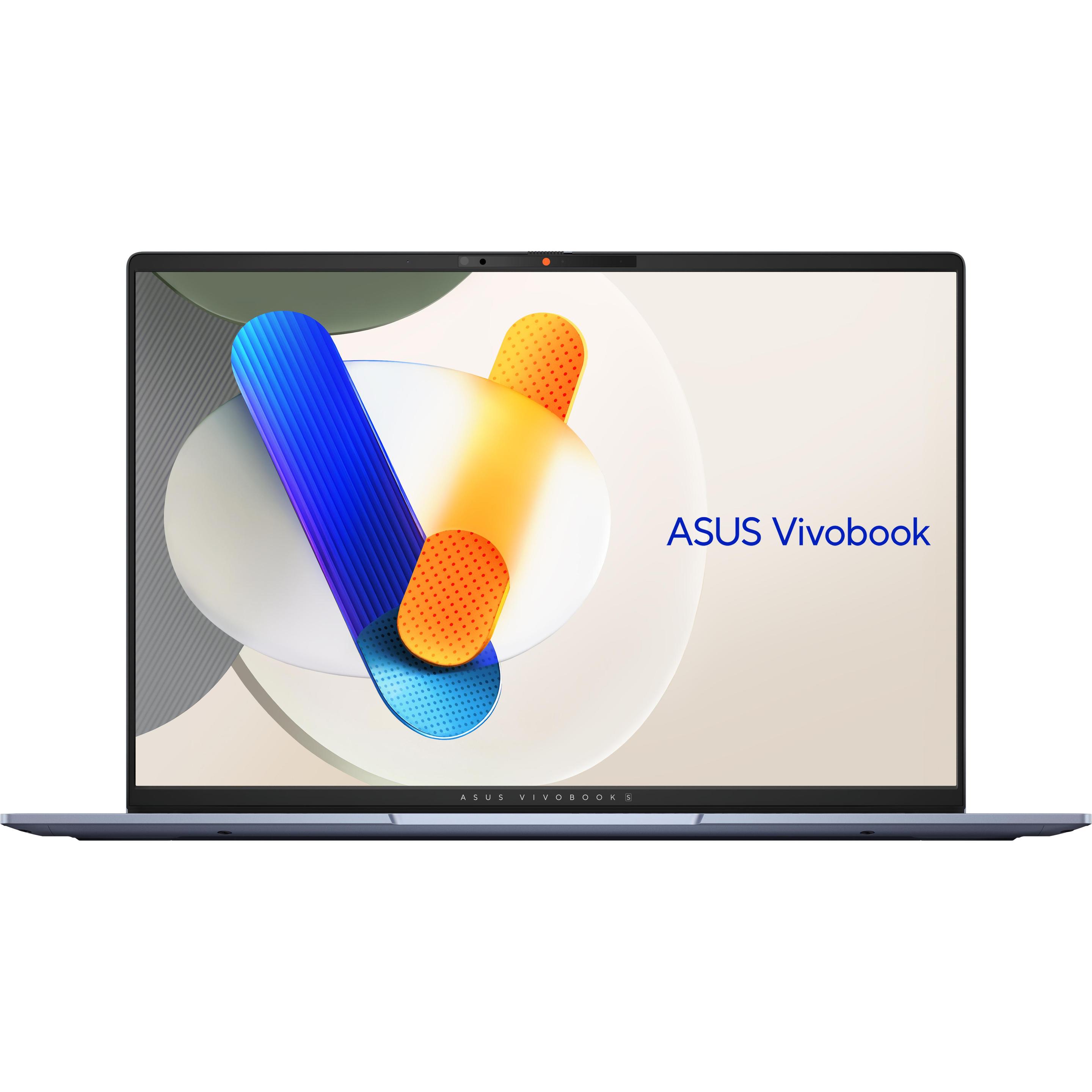 ASUS Vivobook S 16 OLED (16", 1000 GB, 16 GB, US, Intel Core Ultra 7 155H), Notebook, Blau