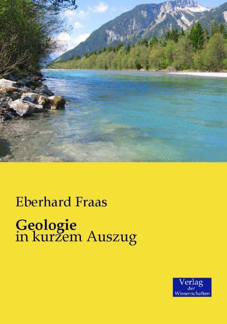 Actual product image Geologie (German, Eberhard Fraas, 2014)